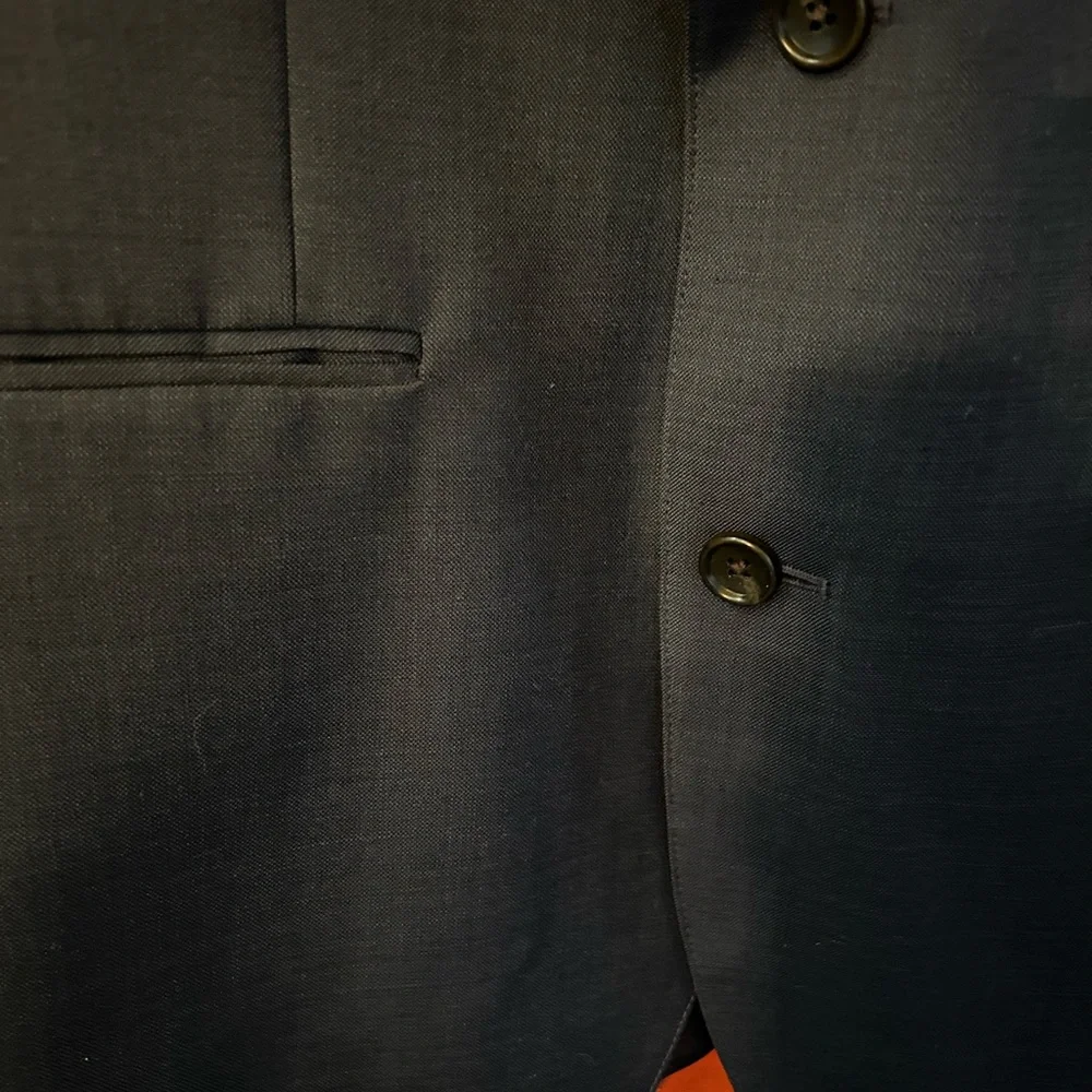 BONOBOS Blazer Slim Fit Wool blend 40R navy 2 Button new